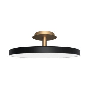 Asteria Up Ceiling lamp L Ø60 cm  Black