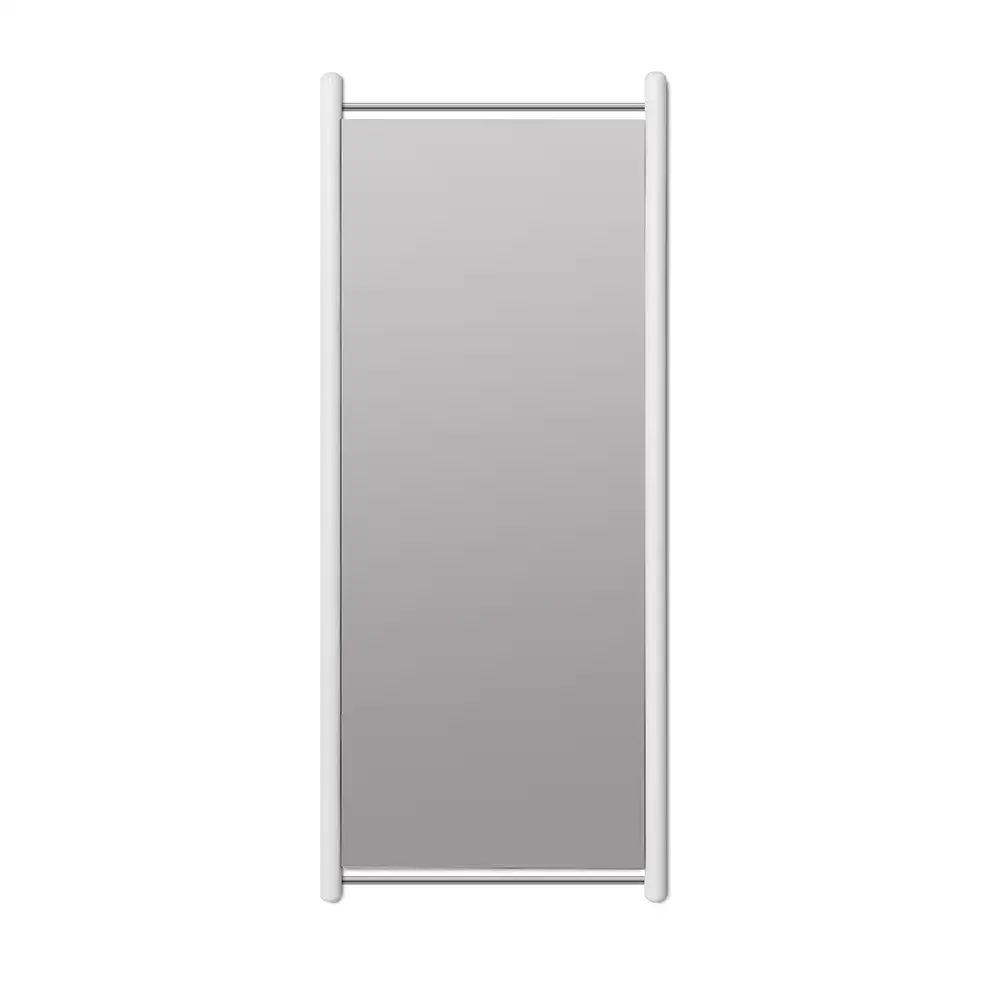 Twist Mirror white lacquer