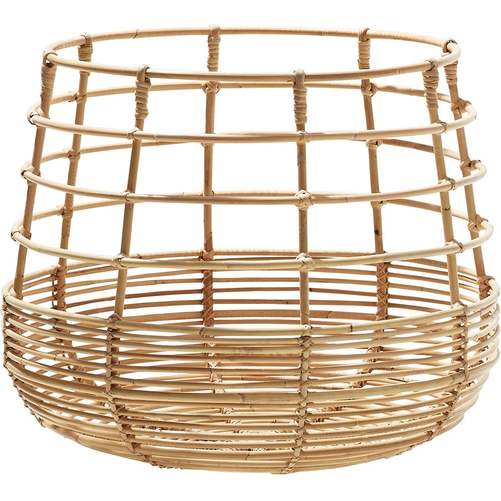 Sweep Rattan Basket Round