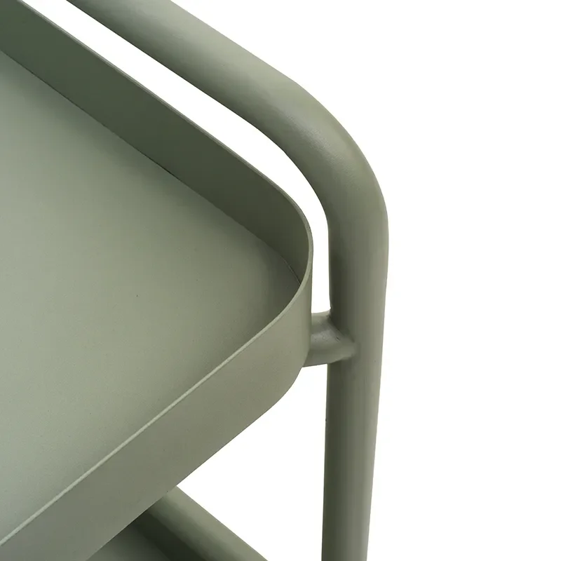 Trolly serving trolley  Dusty green