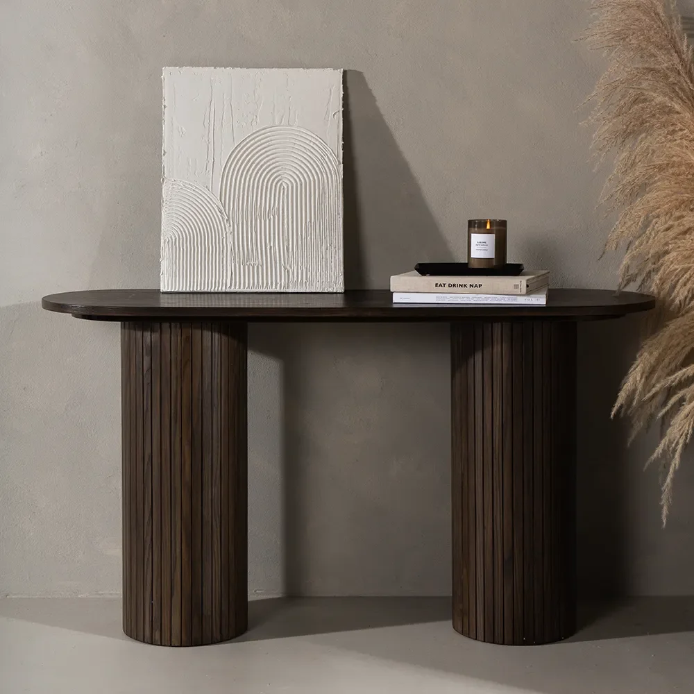 Bianca Console Table Mocha