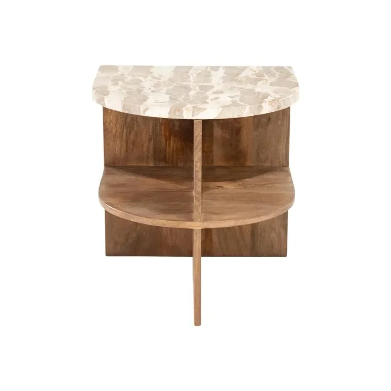 Marwood 44x44x46 cm marble natural