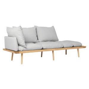 Lounge Around  3-seater sofa Oak/Sterling