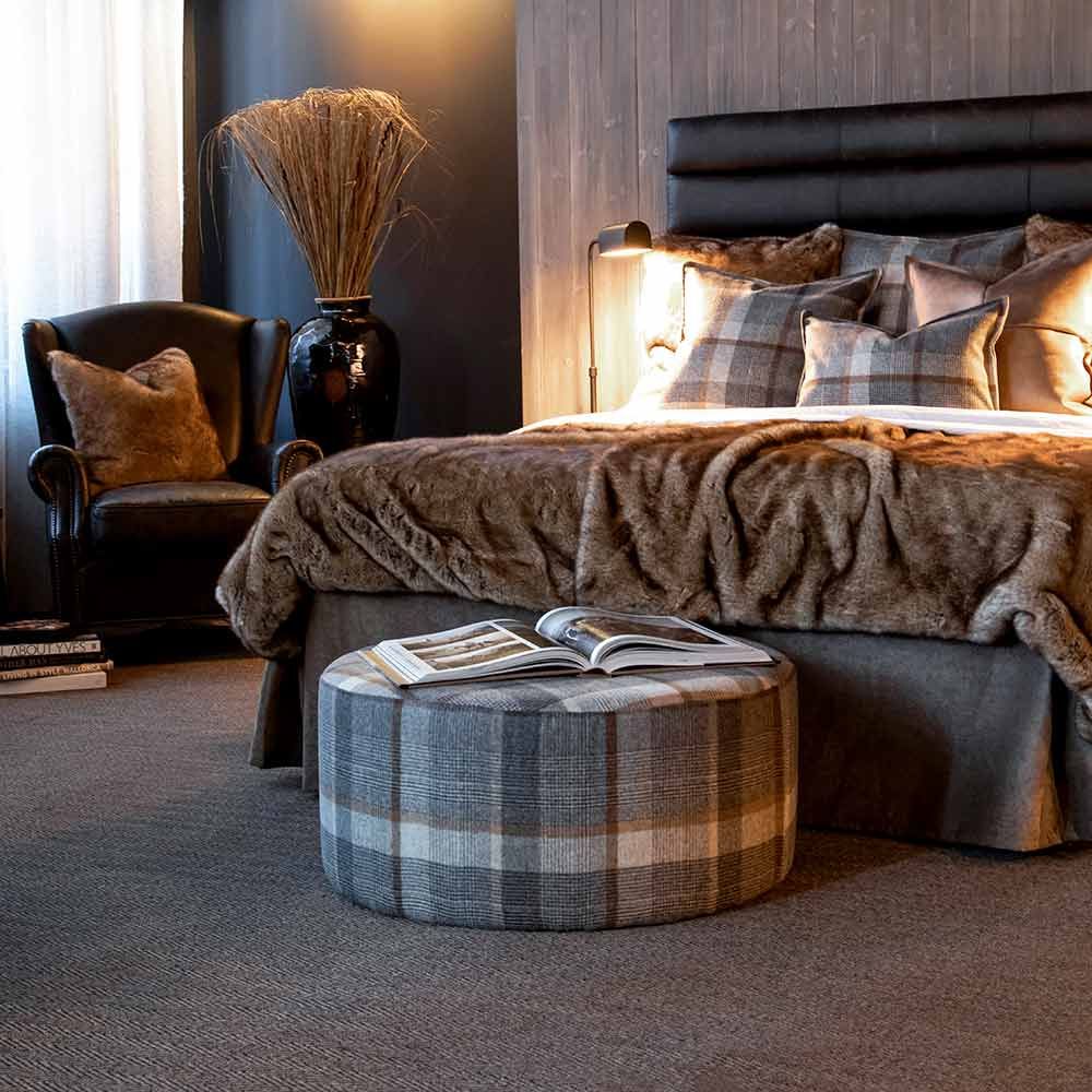 Cortina Footstool 60 Cm Malham