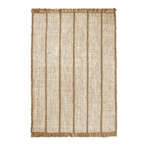 Athens Handwoven Jute Rug 170x240 cm - Natural/Off-white