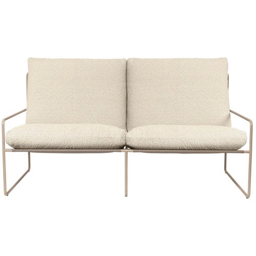 Desert 2-seater sofa Cashmere/Off-white