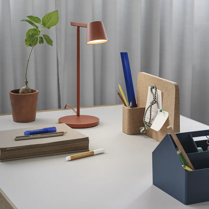 Tip Table Lamp - Copper Brown