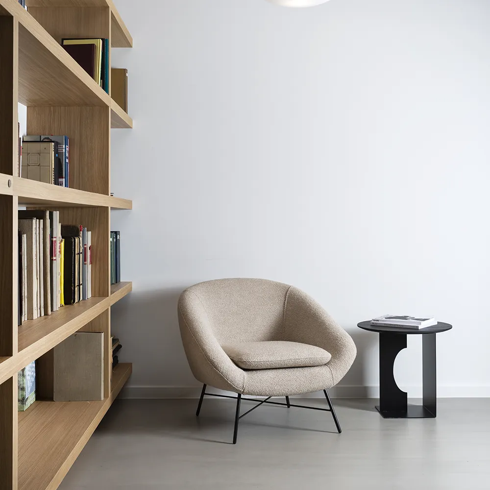 Barrow Lounge Chair Off White 