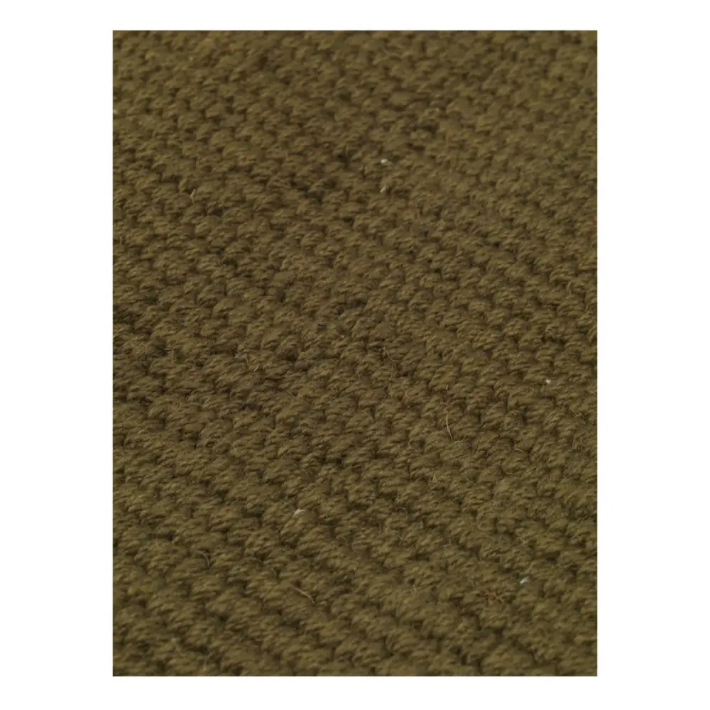 Block Handwoven Rug - Olive/Natural