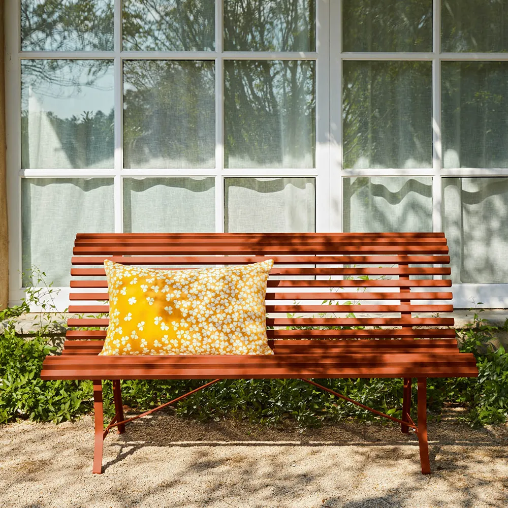 Louisiane bench 200 cm Cedar green