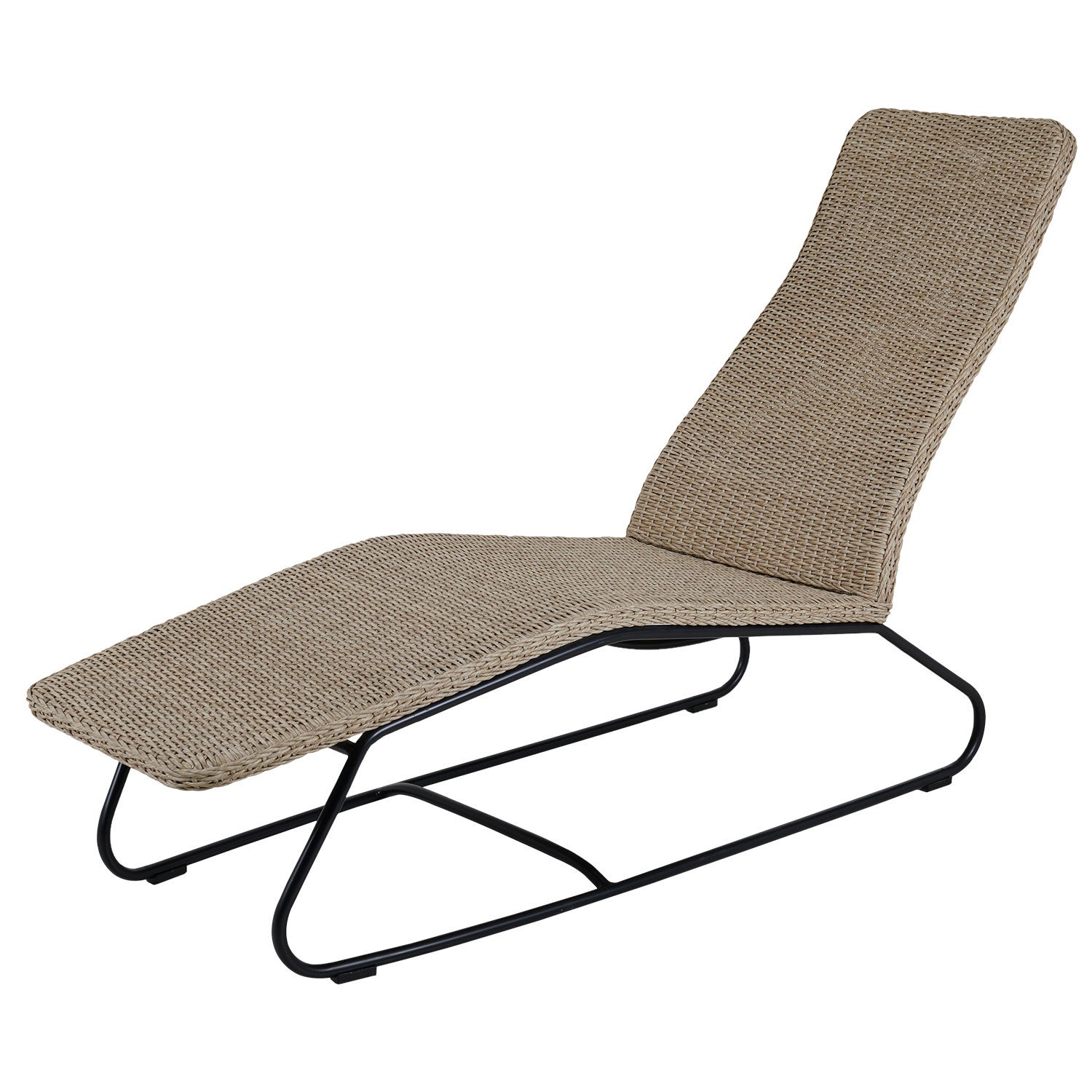 Akleja reclining bed beige with cushion