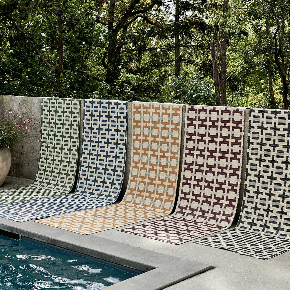 Tom rug Black/Cream/Warm Grey 70 x 300 cm