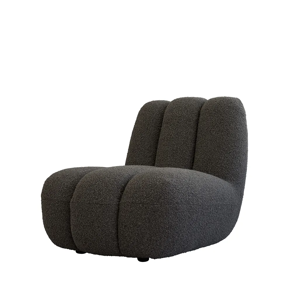 Toe Armchair - Deep Taupe