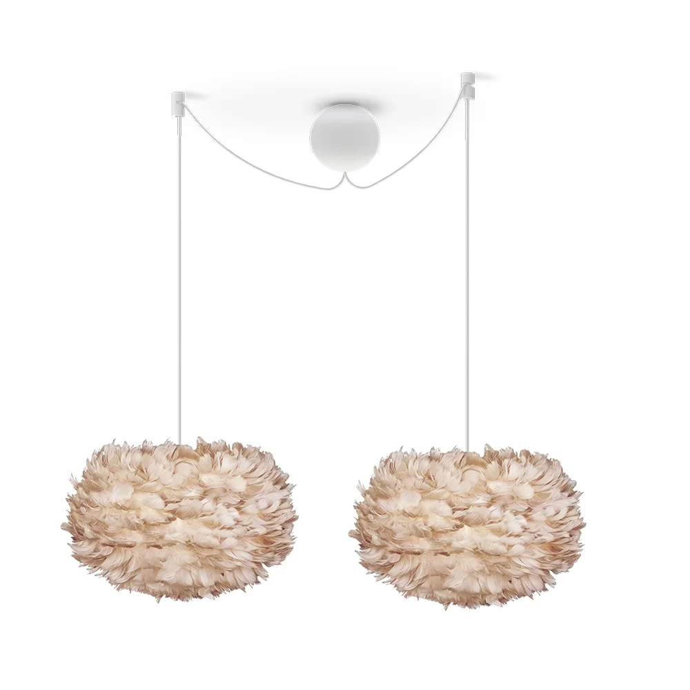 Eos Lampshade Medium Ø45 cm Light Brown