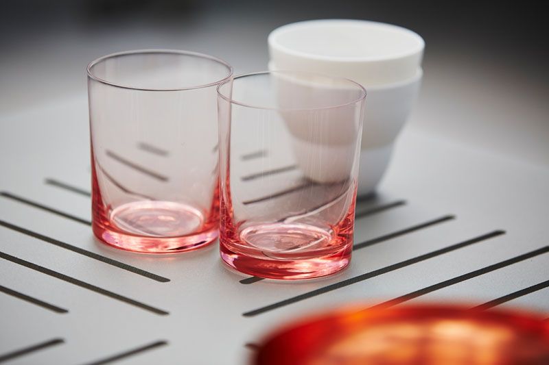 Conic Coffee Table 75X75 cm Lava Grey, Aluminium