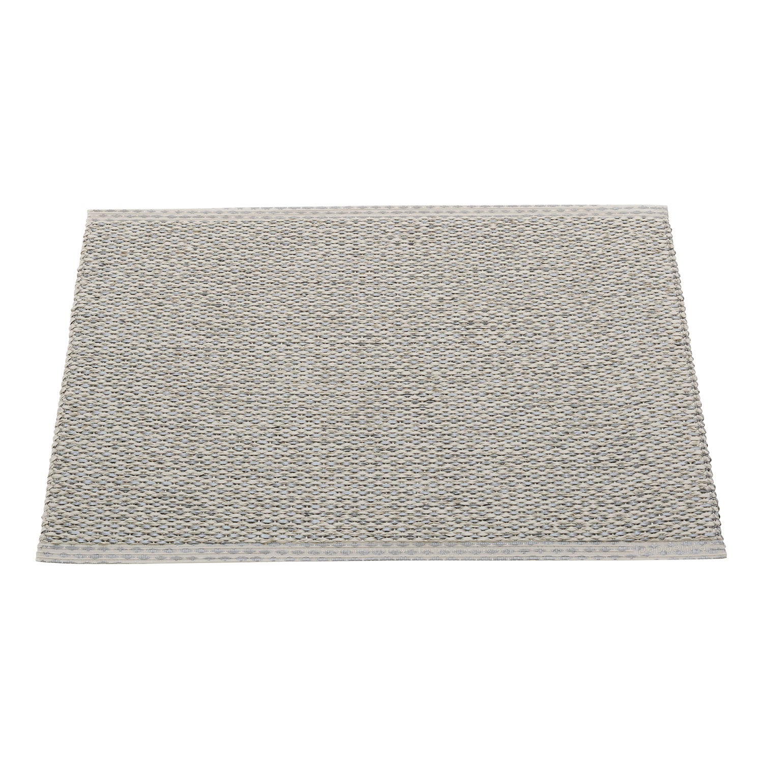 Svea Carpet 70x50 cm warm grey / granit metallic