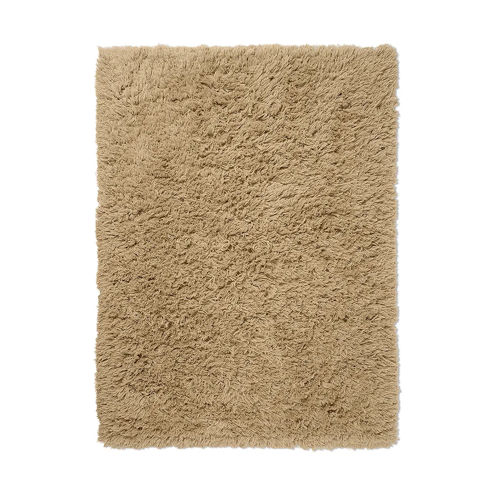 Wool Rug Meadow High Pile L Light Sand