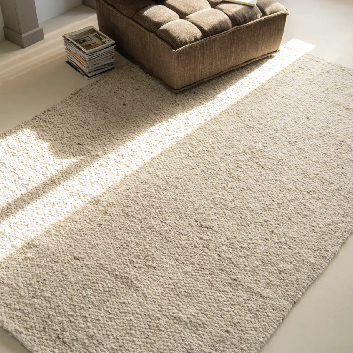 Rug Kalme 160x230 cm Brown