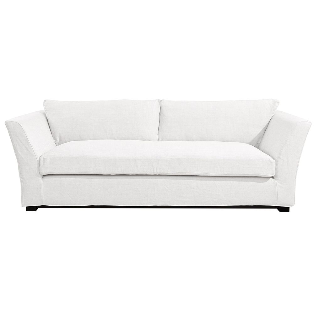 Stafford 3-seater sofa Tobago White