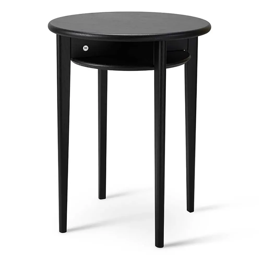 Celia Side Table Black Stained Oak