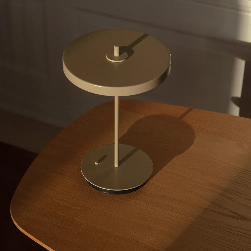 Asteria Move Monochrome Portable Lamp Clay