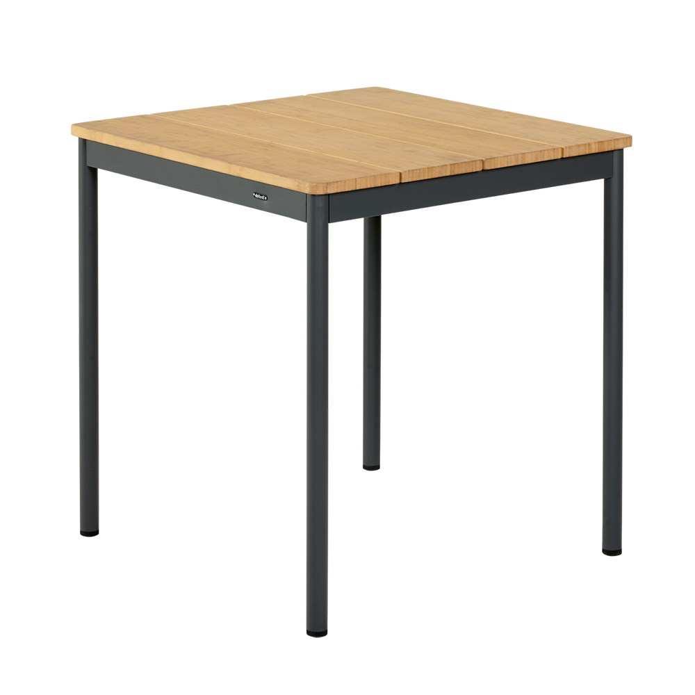 Nox Bistro table 70x70 - Bamboo/Anthracite