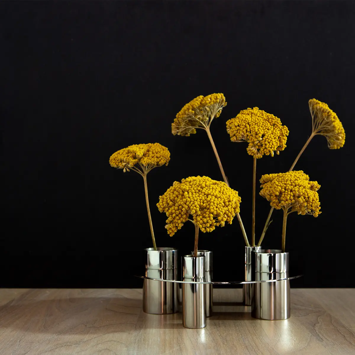 Awa vase/candle holder nickel