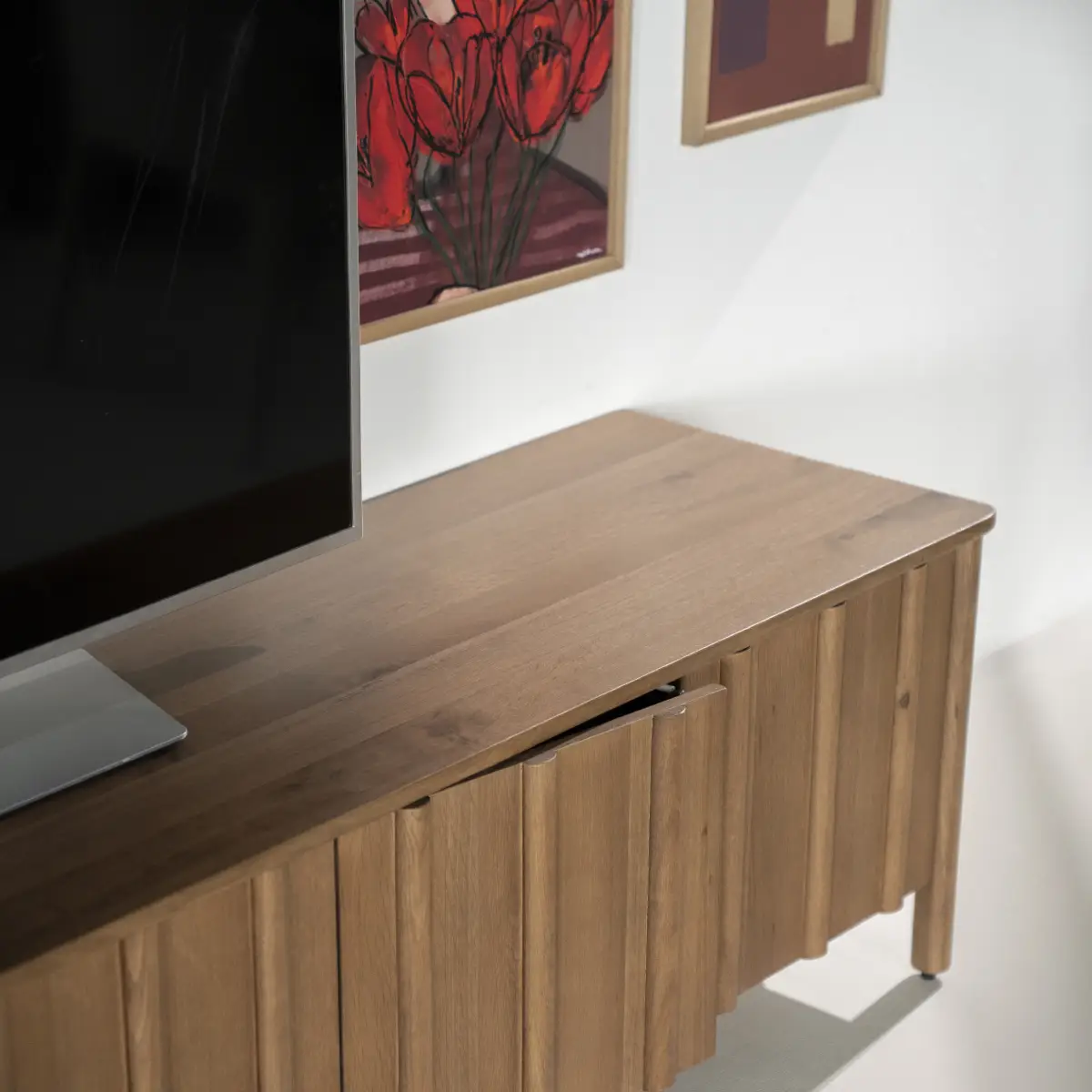 Jake 4 drs. TV cabinet - brown