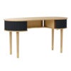 Audacious Desk Oak/Shadow