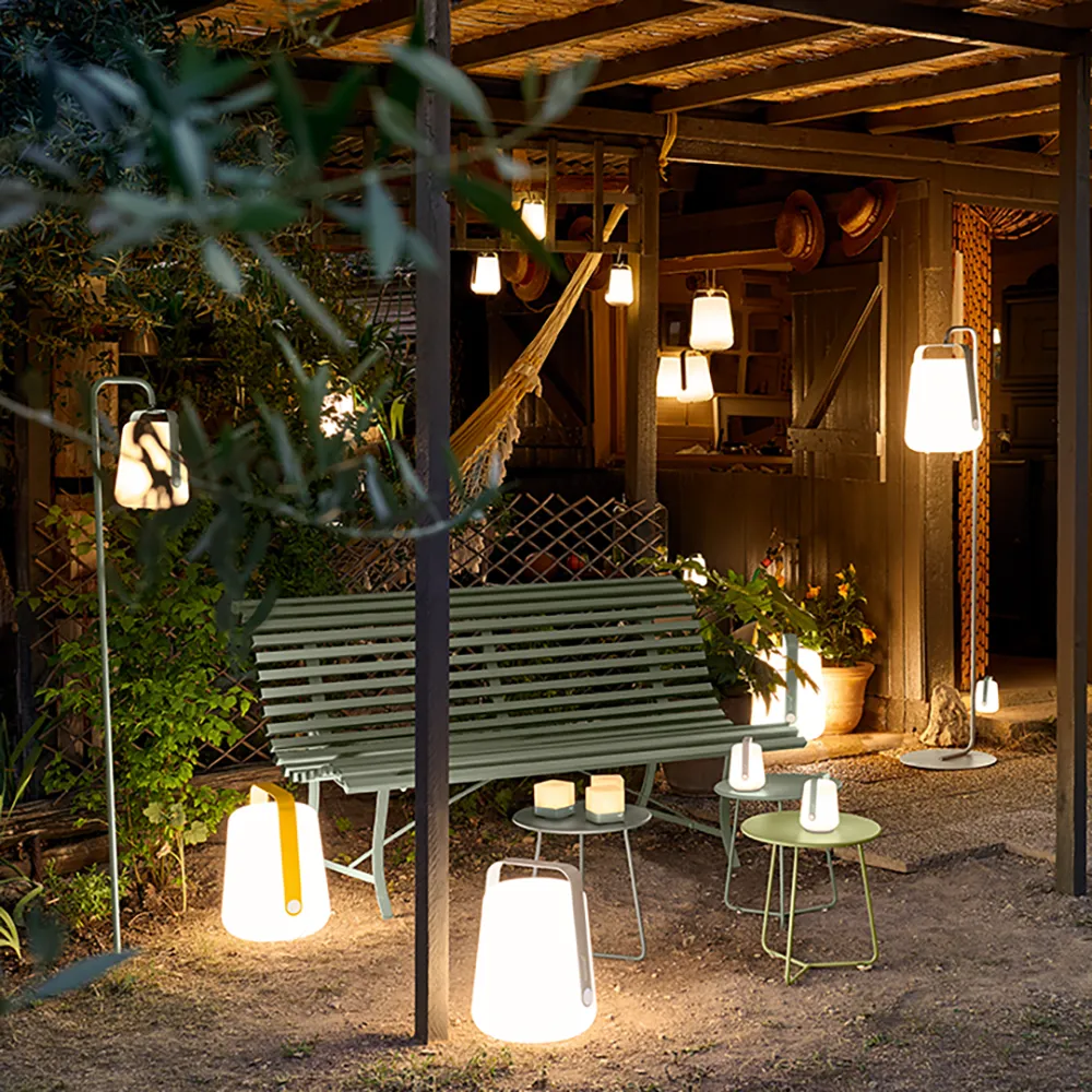 Louisiane bench 200 cm Cedar green