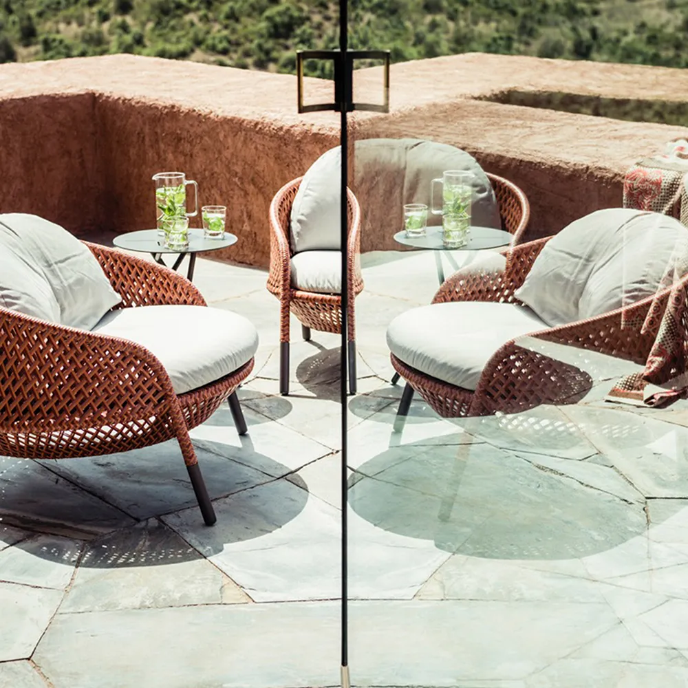 AHNDA lounge chair AB7 vulcano 0305 elemental 0105