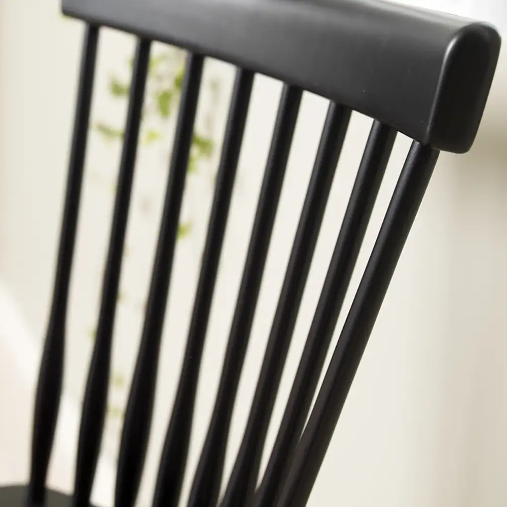Birka Dining Chair black lacquer 2-pack