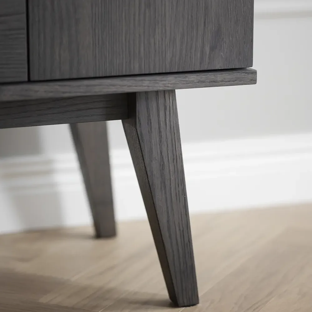 Filippa sideboard 150x40 cm dark brown oak