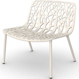 Forest lounge chair Creamy White