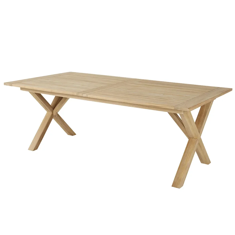 Brutus Dining table 100x200-265 cm teak