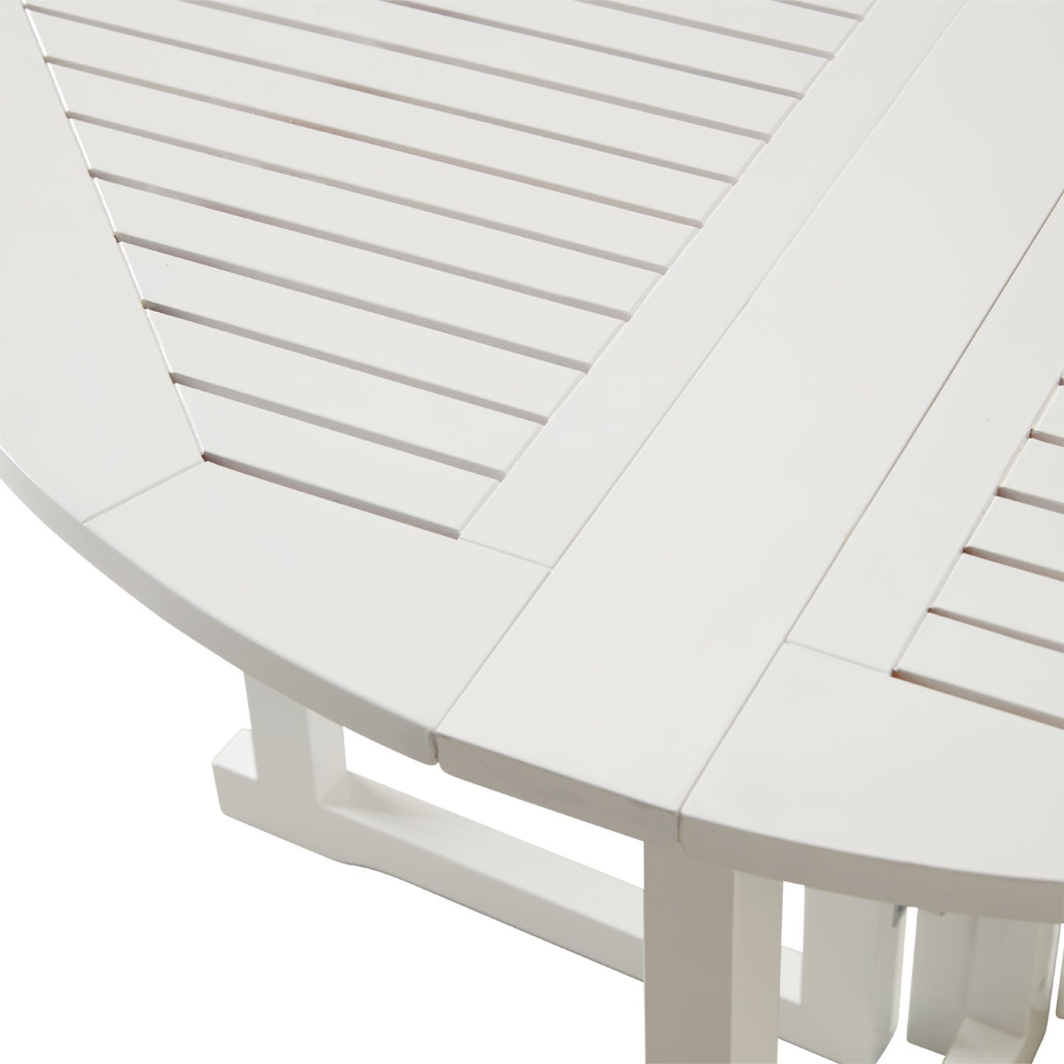 Butterfly balcony table 110 cm white