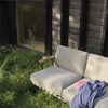 Settle 3-seater sofa Ribbed Weave 2/Dark Green 