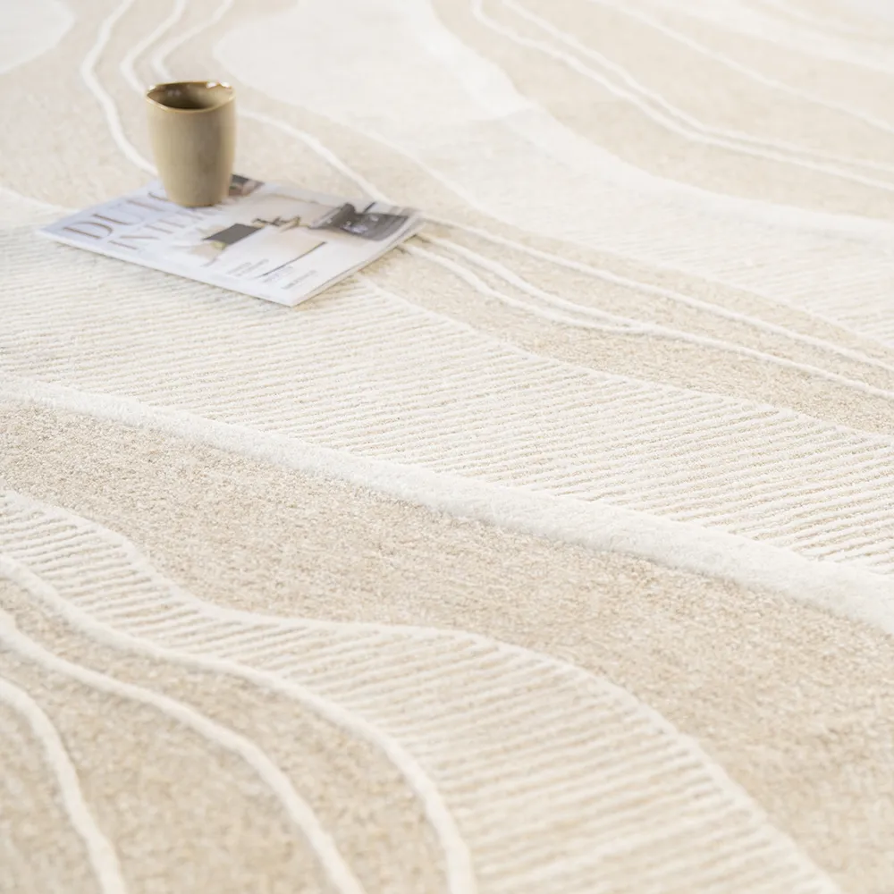 Rug Soil 190x290 cm Beige