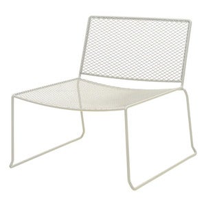 Haru lounge armchair Pearl White