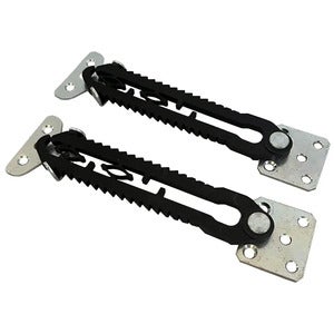 Aura coupling brackets Galvanised steel w/plastic 