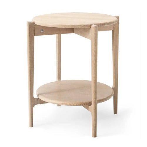 Leia Side Table White Oiled Oak