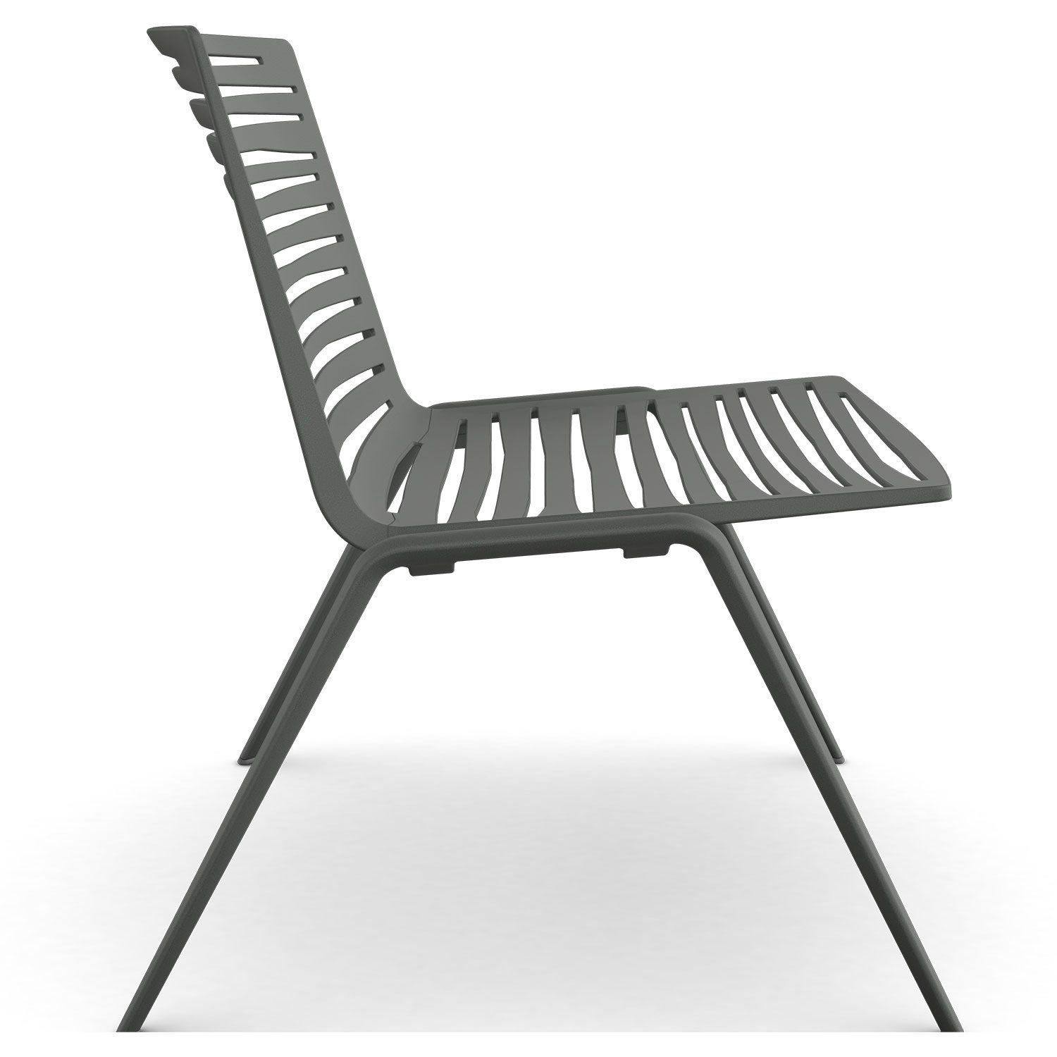 Zebra armchair Metallic Grey