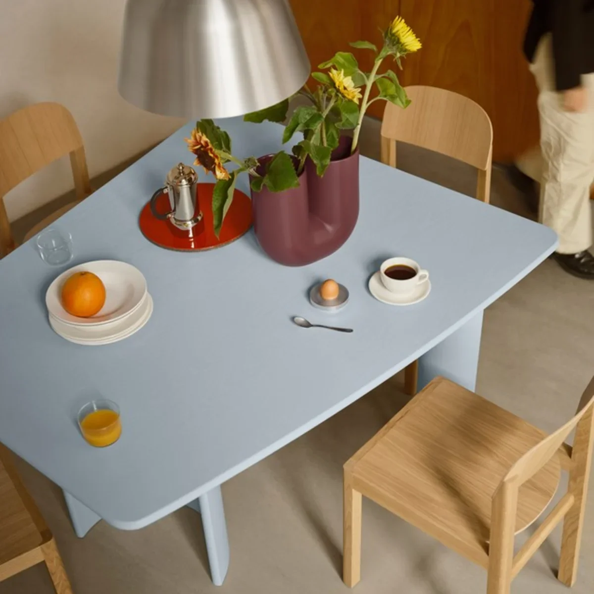 Re-norm table light blue