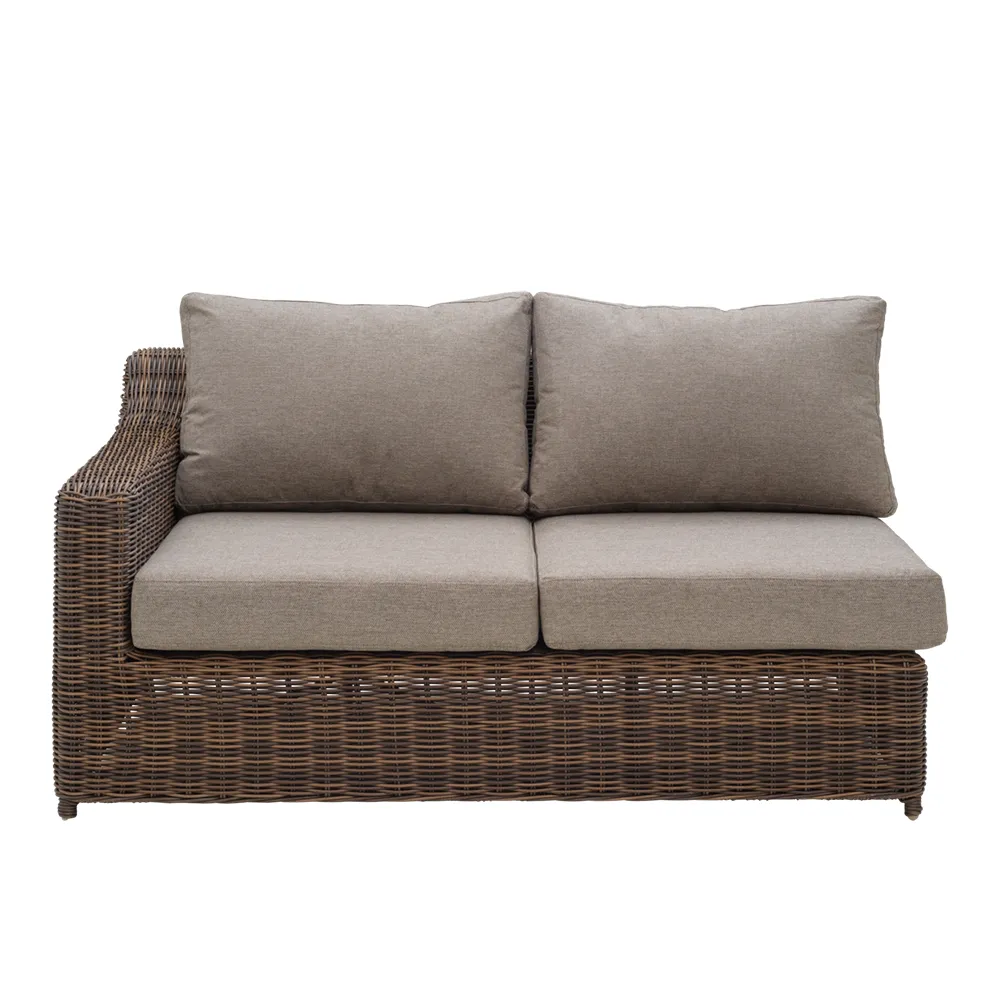 Glendon end pieces, 2-pack  Dark brown / Soft moose