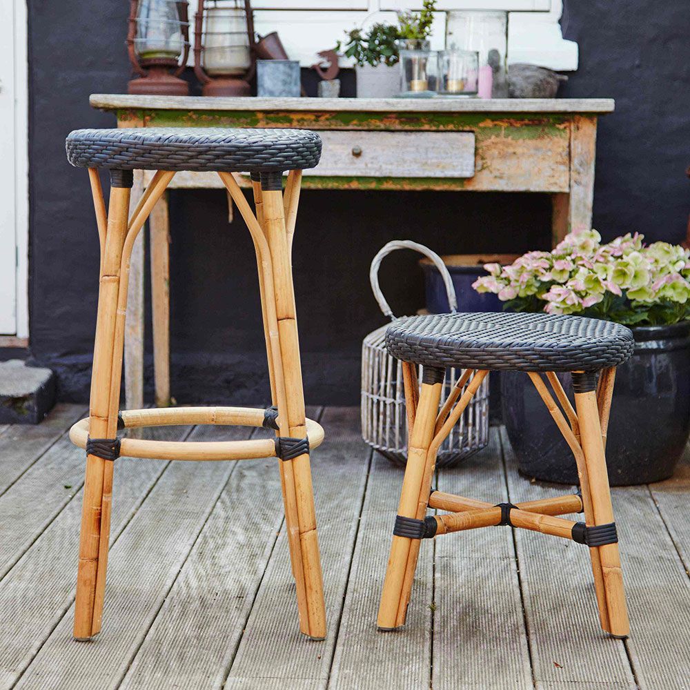 Simone Barstool Low White