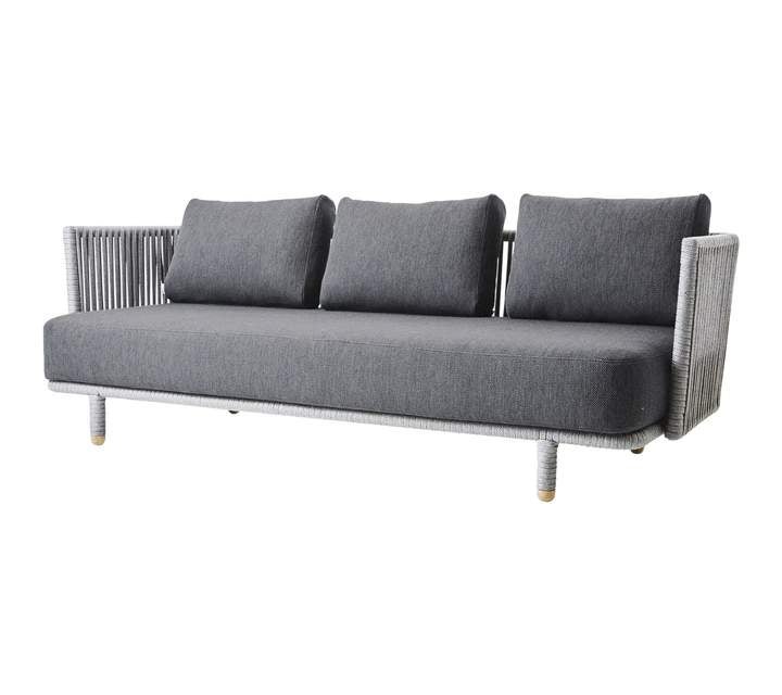 Moments 3-seater. Sofa Grey