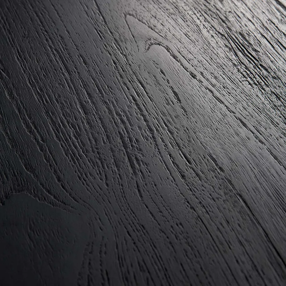 Tripod Side table Black oak