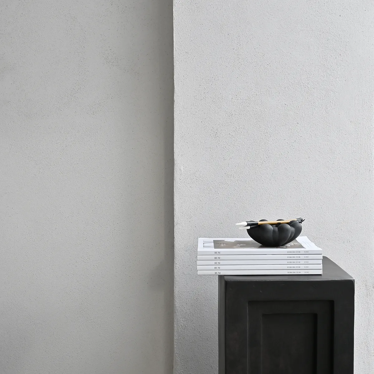 Handmade Decorative Bowl Bloom Black Ø 15,5 cm