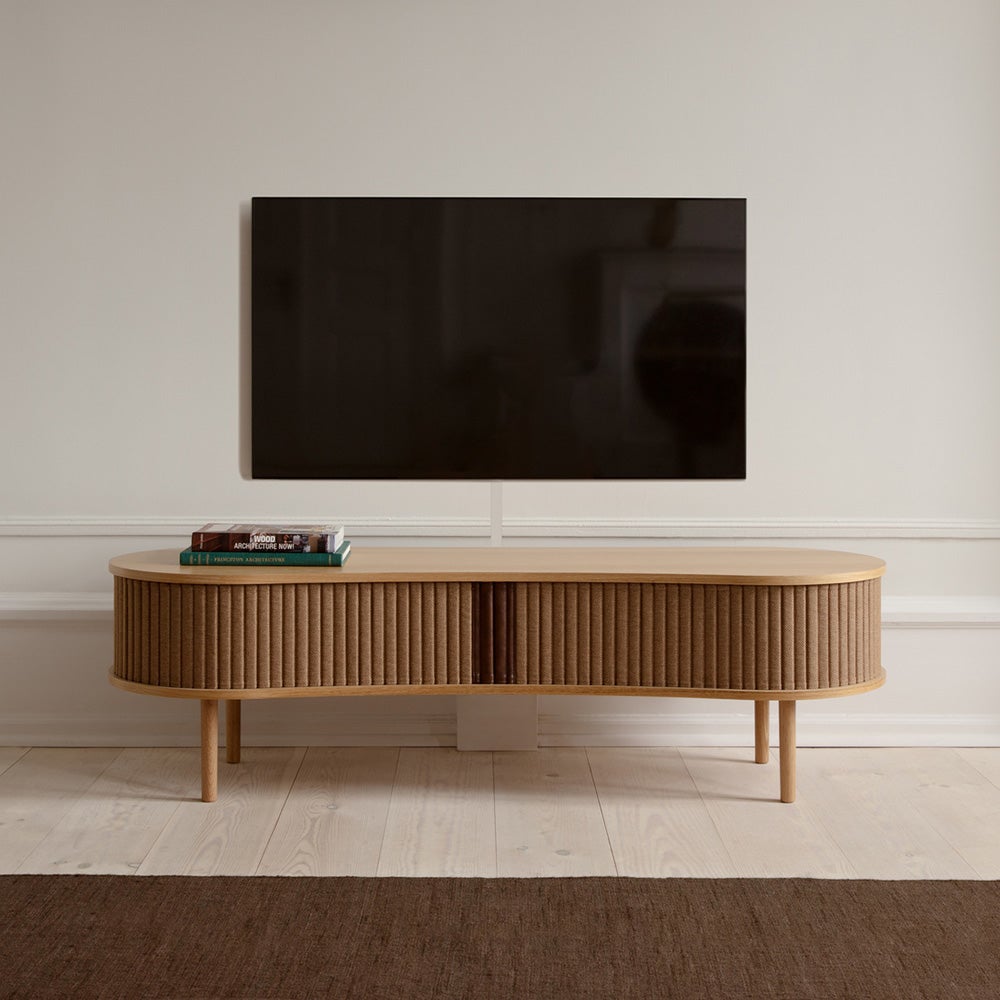 Audacious TV stand Oak/Sugar Brown