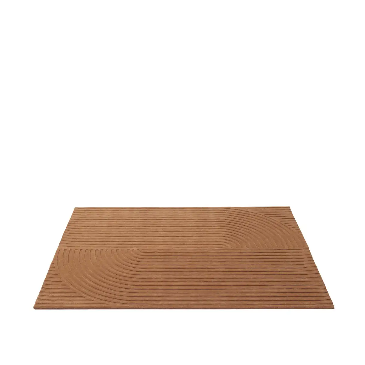 Relevo Rug Quattro - 170 x 240 cm - Burnt Orange 